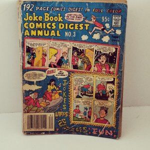 Archie Joke Book Comics Digest Annual No. 3 has flaws